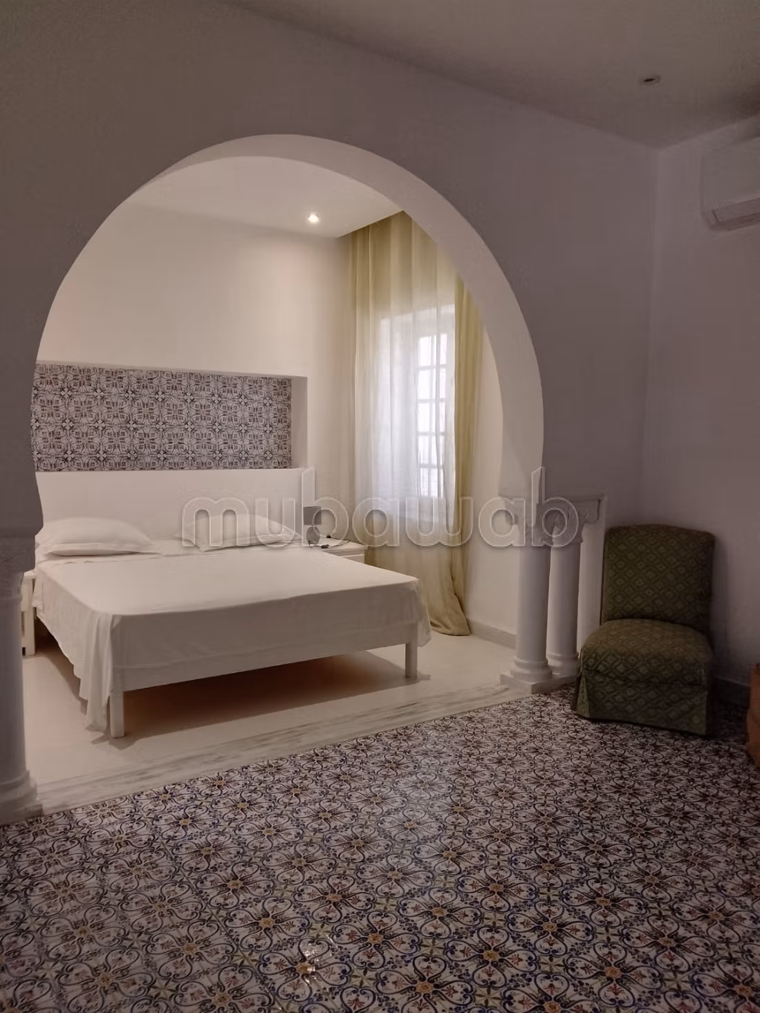 Summer rental in Hammamet, sea view with private beach access
