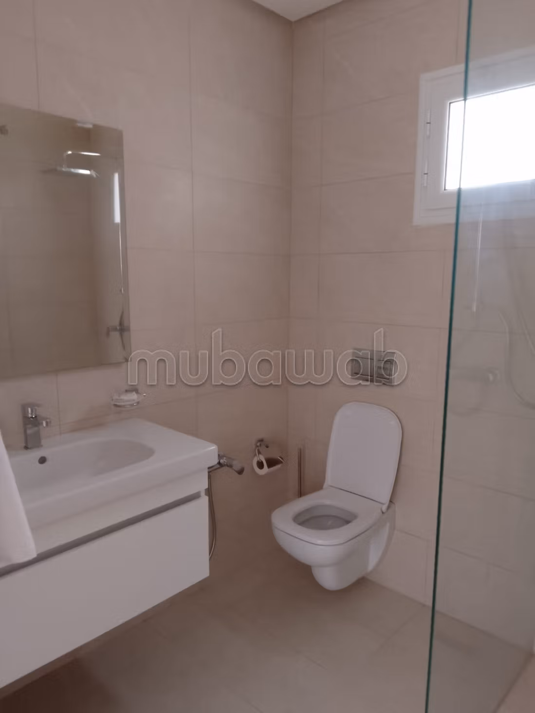 Summer rental in Hammamet, sea view with private beach access