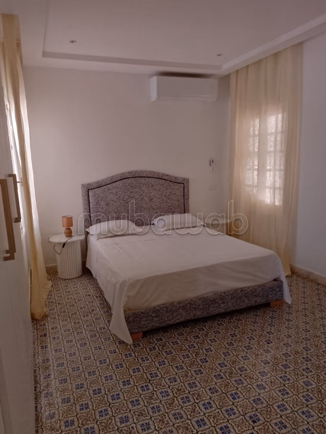 Summer rental in Hammamet, sea view with private beach access