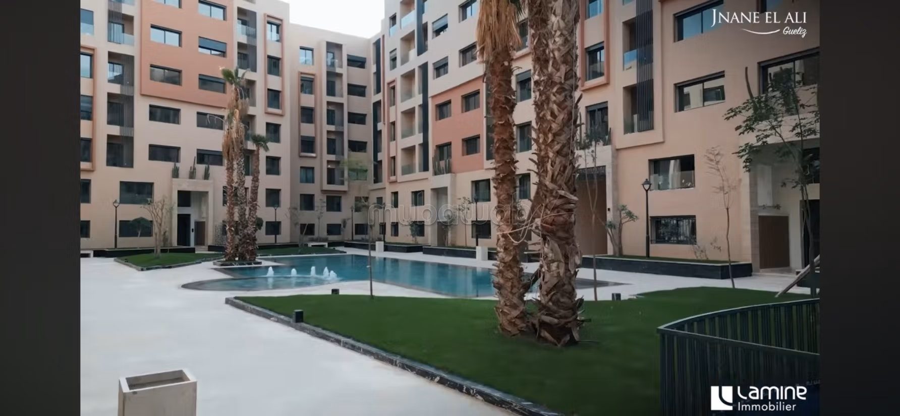 Louez cet appartement à Assouel. 4 grandes pièces. Bien meublé