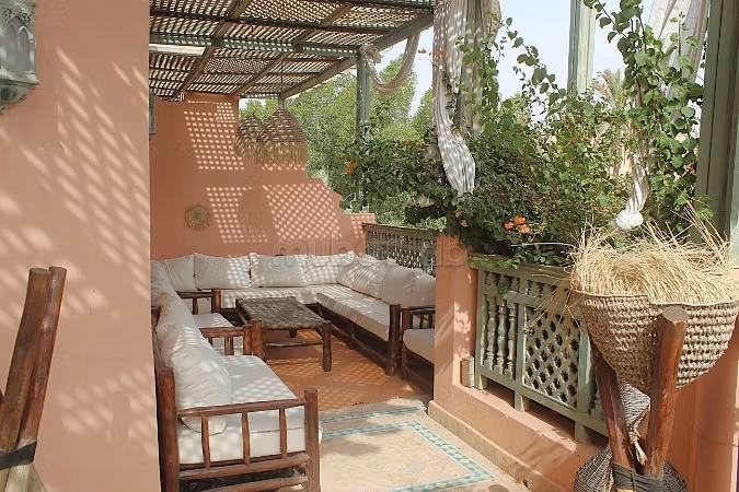 Appartamento con grande terrazza nella Palmeraie
