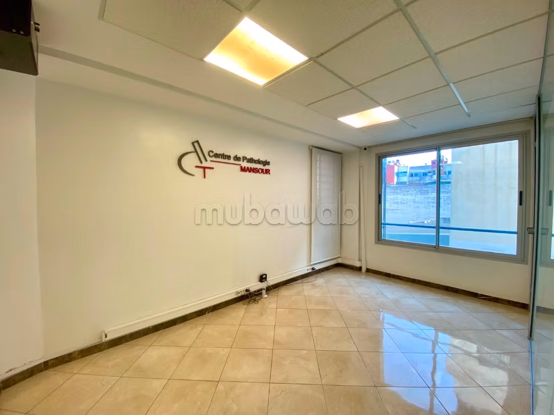 Ufficio di 50m² Bd Yaacoub Mansour Maarif