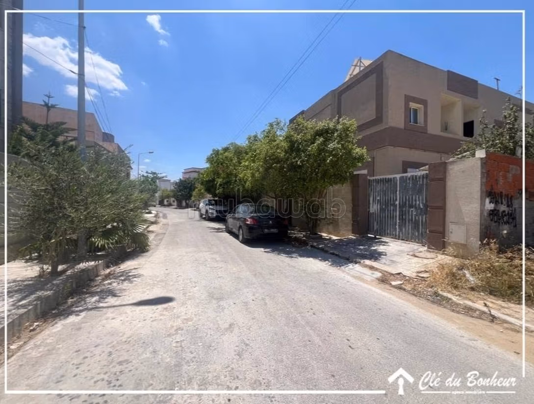 Serviced land in Cité Riadh Borj Cedria