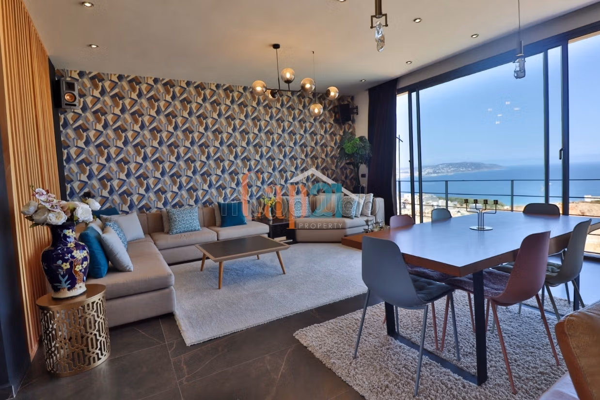 Villa vue panoramique avec piscine vue mer à louer