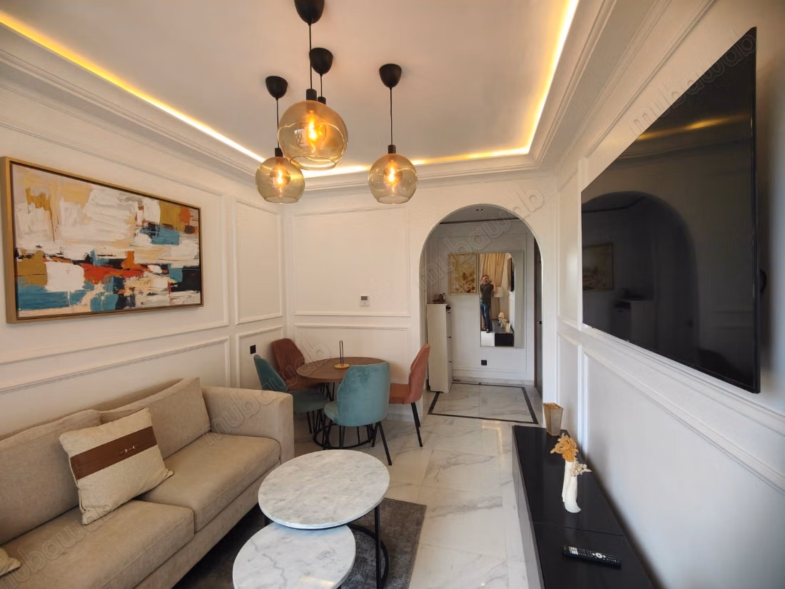Appartement à vendre Ain Diab. 3 chambres. Meublé
