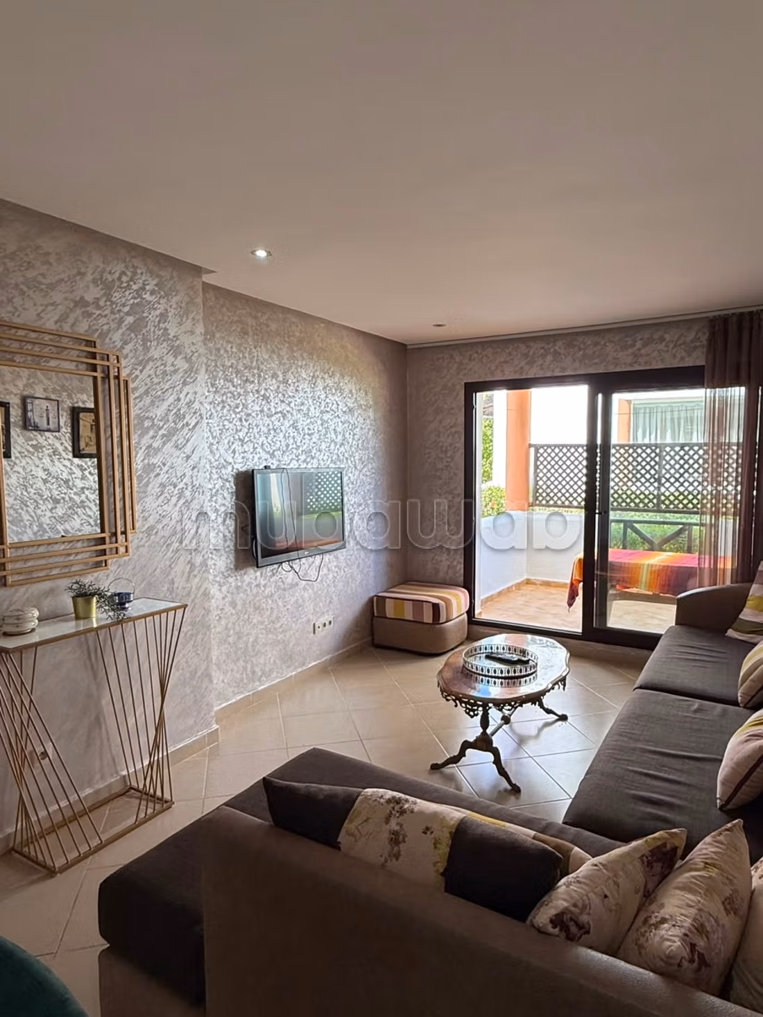 Bellissimo appartamento in affitto a Cabo Negro con una superficie totale di 60 m². Arredato