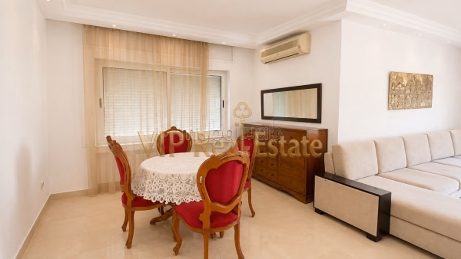 For rent: a high-standing villa floor in Aouina