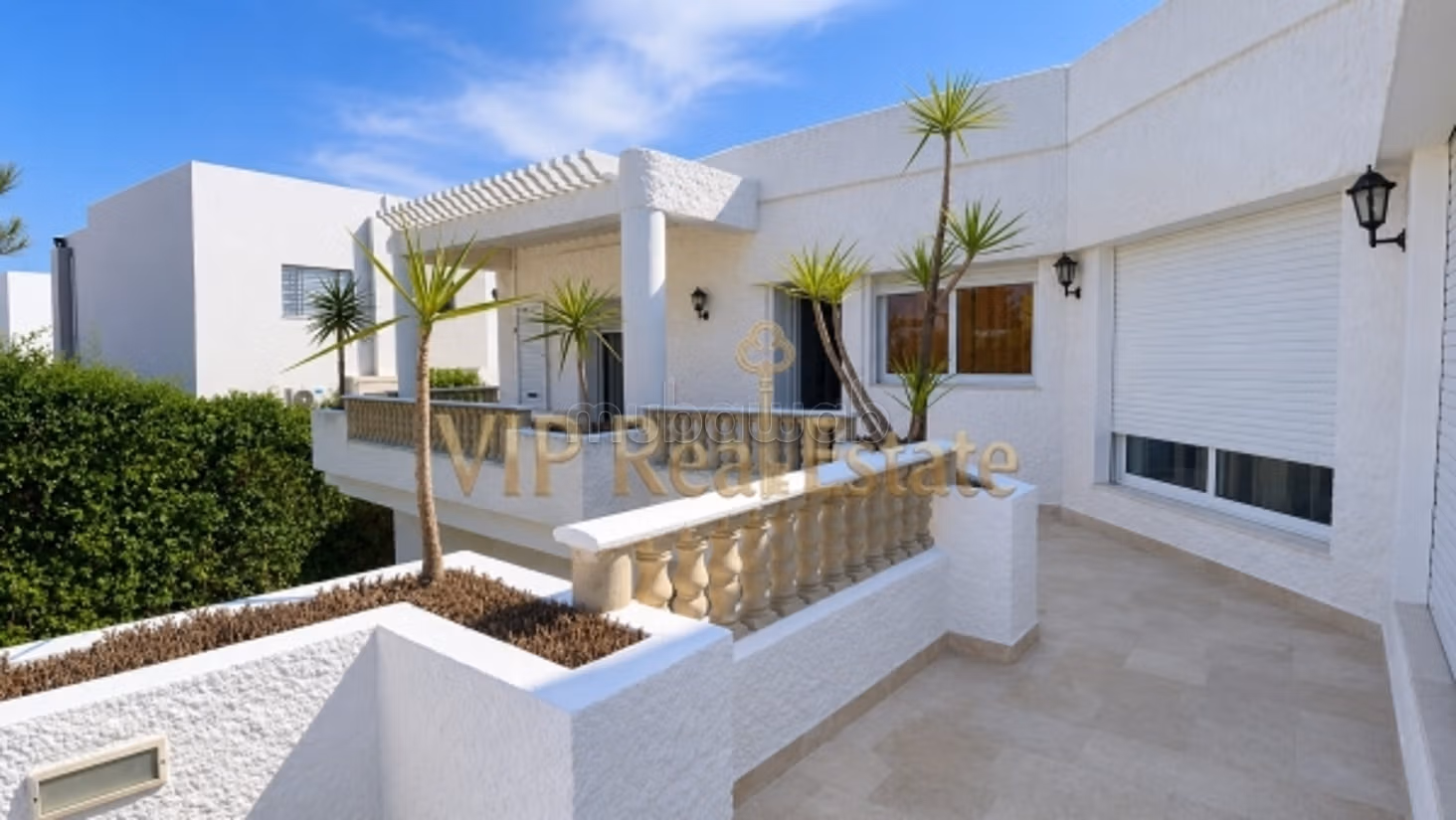 For rent: a high-standing villa floor in Aouina
