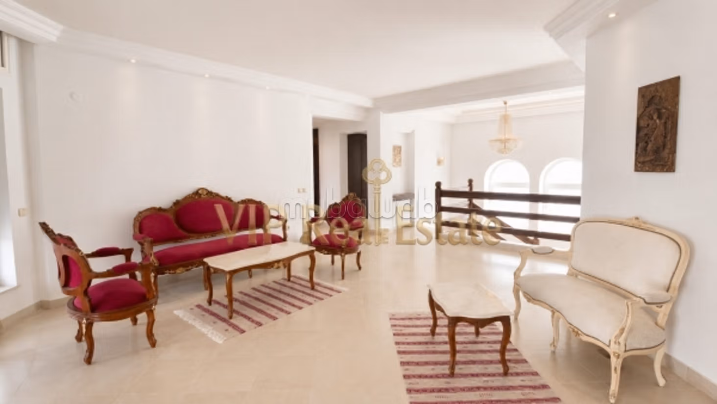 For rent: a high-standing villa floor in Aouina