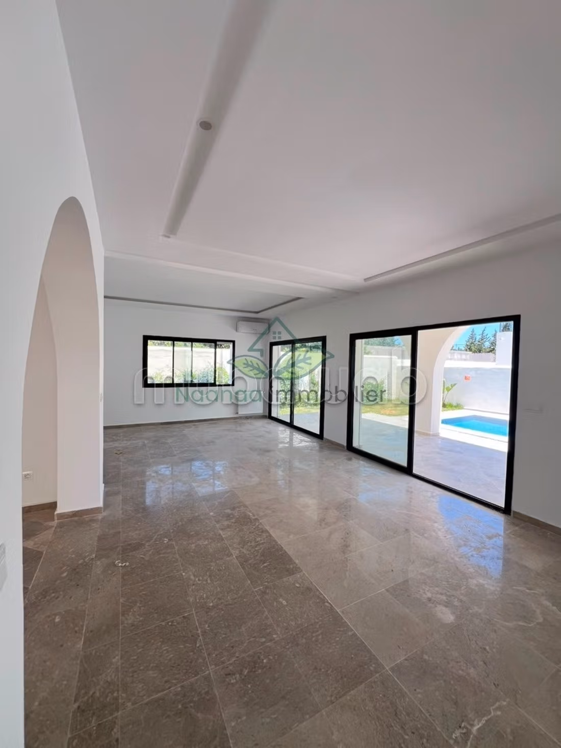 A vendre Villa S3 à Hammamet Nord zone Craxi