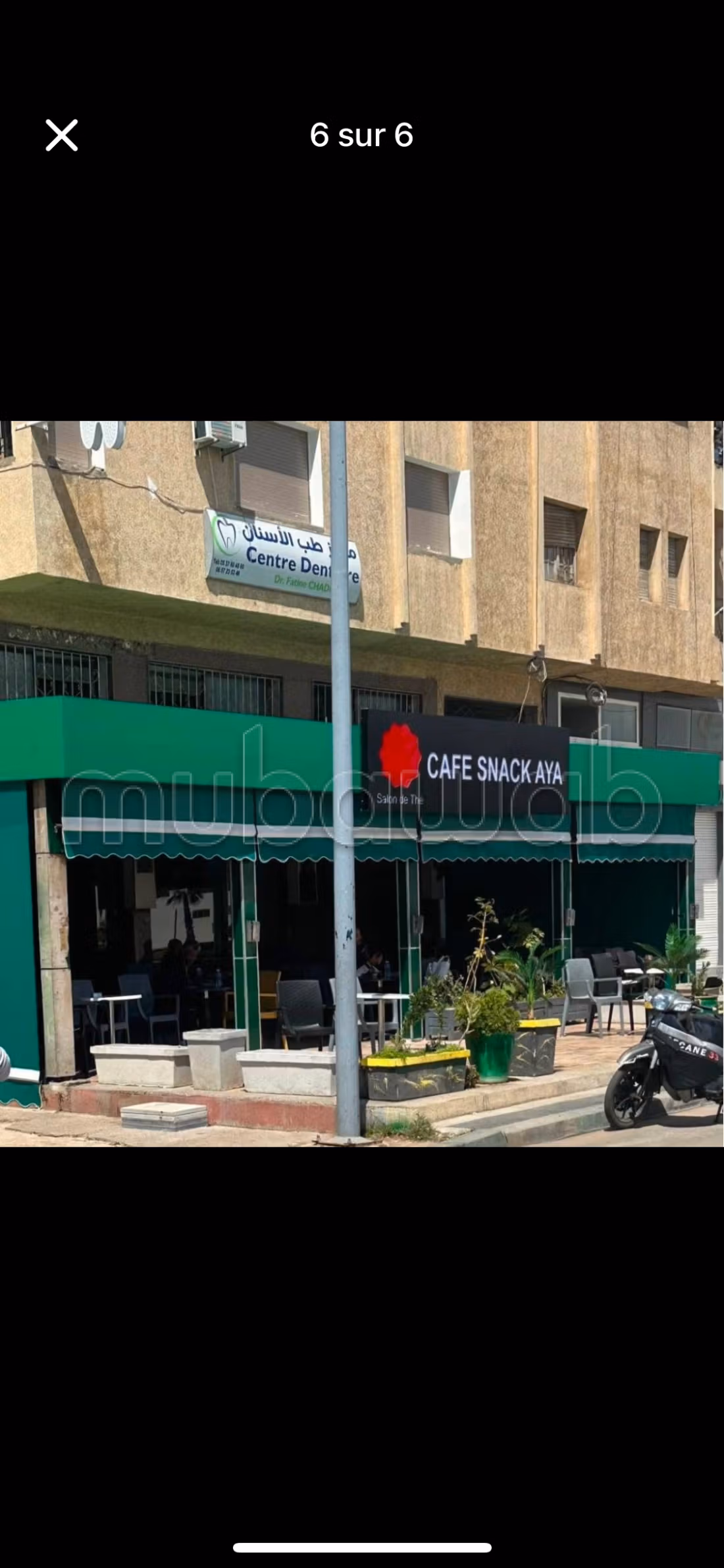 Vend local commercial à Hay Chmaou. 
Surface de 135 m². 
Sécurisé 24/24