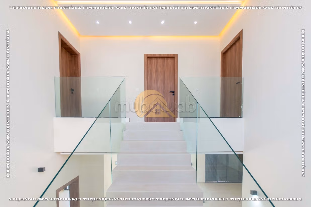 Villa vide à louer à Golf Akenza avec piscine privée et vue sur l’Atlas