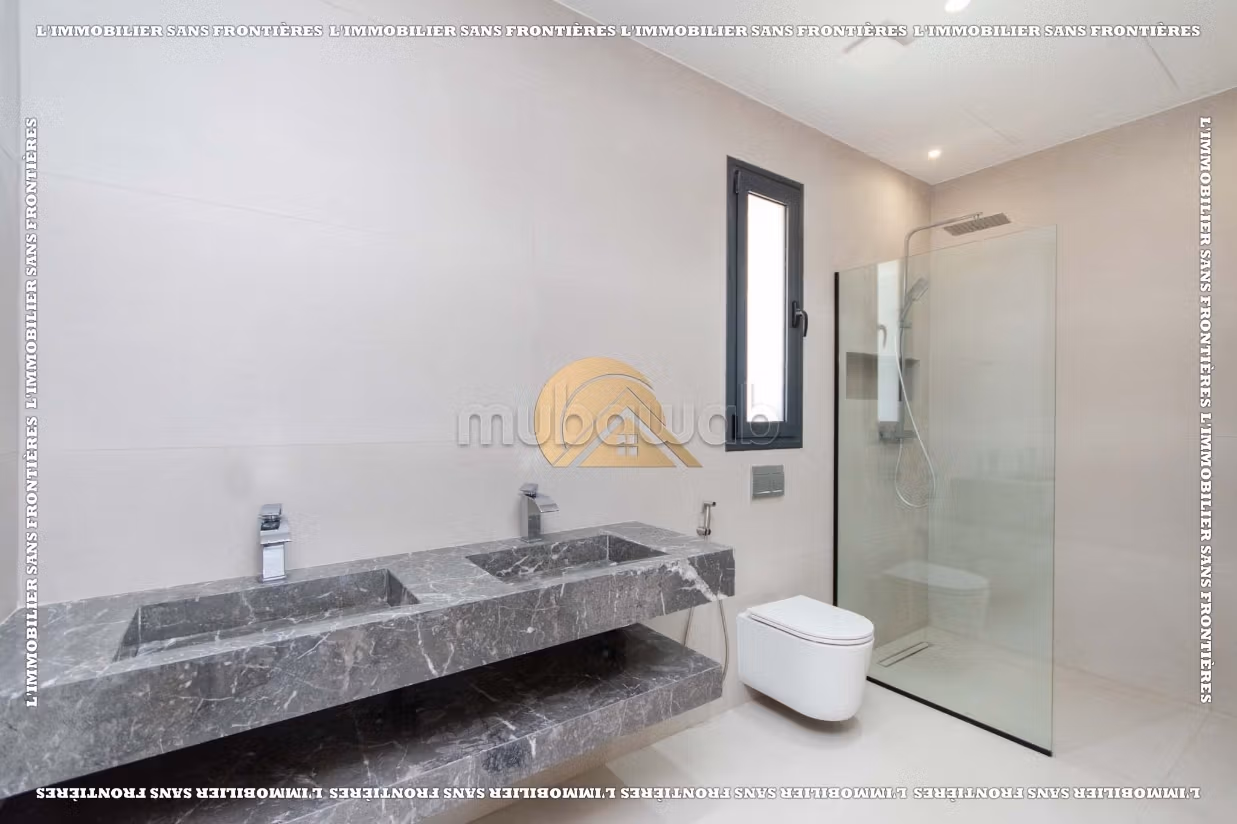 Villa vide à louer à Golf Akenza avec piscine privée et vue sur l’Atlas