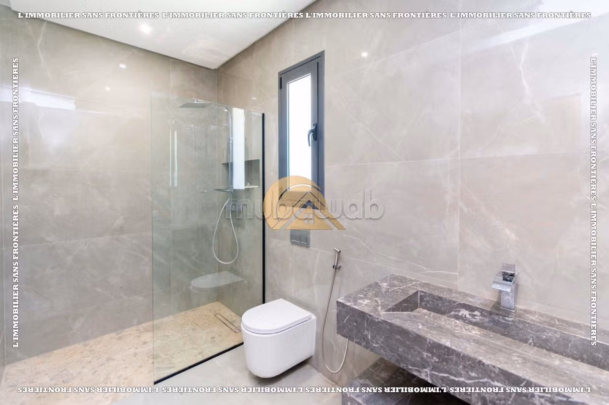 Villa vide à louer à Golf Akenza avec piscine privée et vue sur l’Atlas