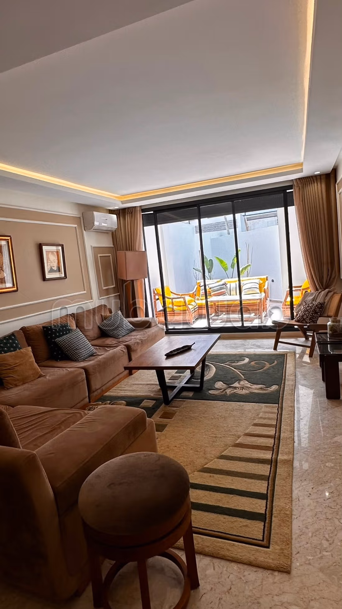 À louer – Duplex meublé haut standing, Quartier des Hôpitaux – Casablanca