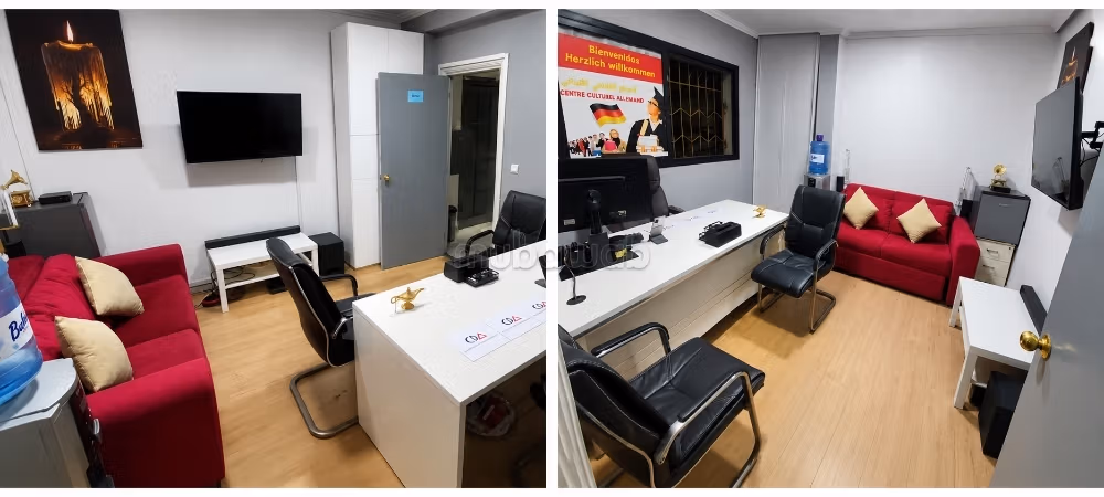 Plateau de bureaux de 140 m², entièrement équipé, à louer – Eau et électricité incluses