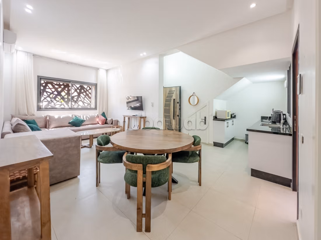 Location d'un appartement à Route de l'Ourika. 1 Pièce. Porte blindée, sécurité