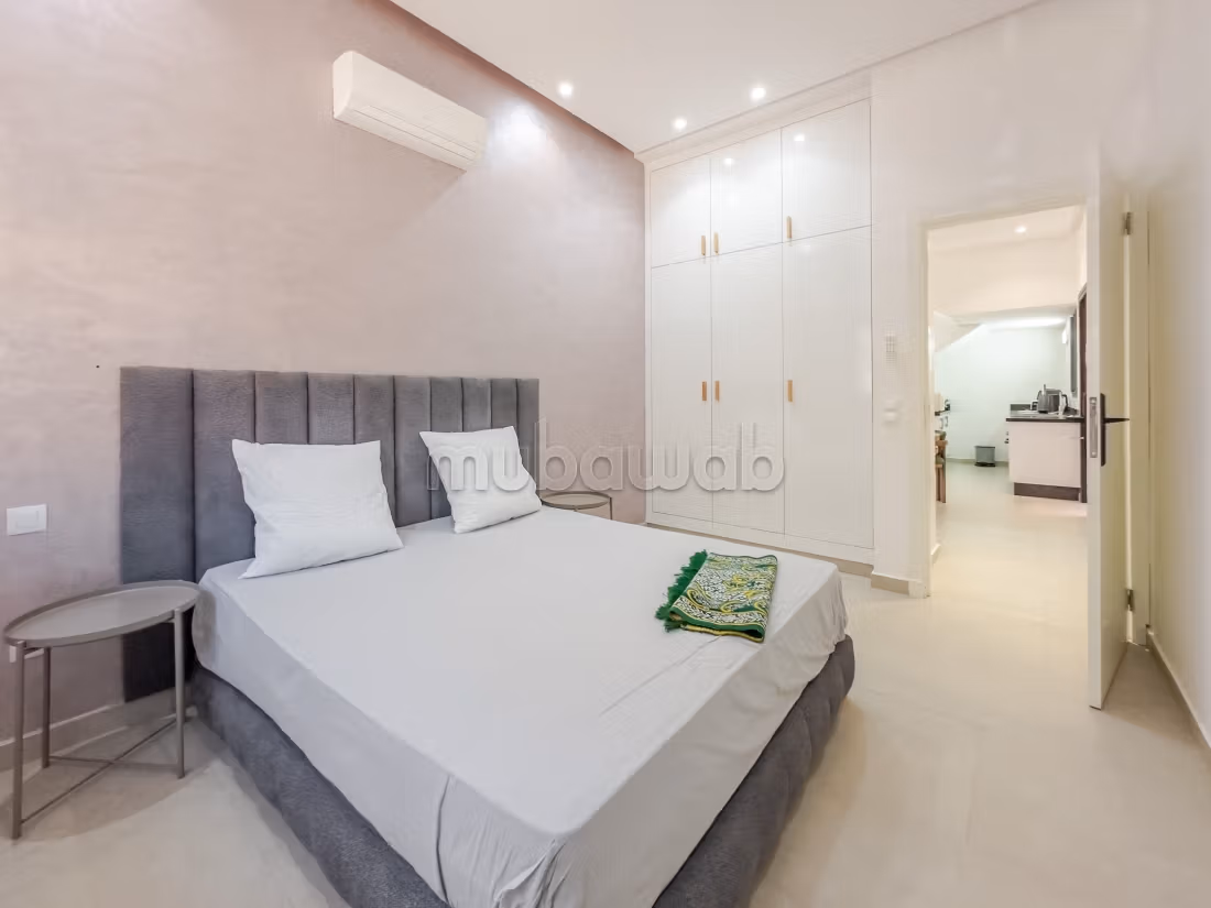 Location d'un appartement à Route de l'Ourika. 1 Pièce. Porte blindée, sécurité