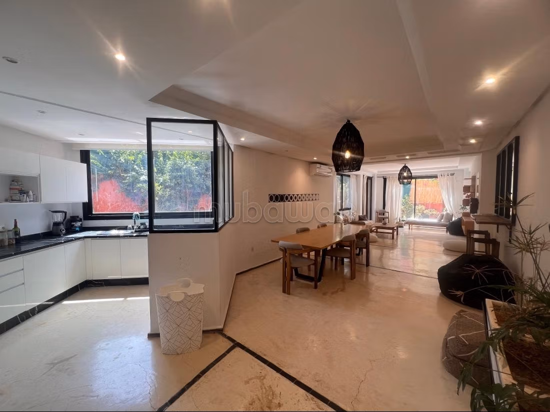 Appartement jardin 3 ch piscine