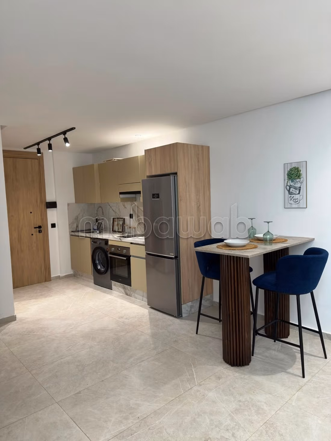 In affitto duplex in stile loft arredato