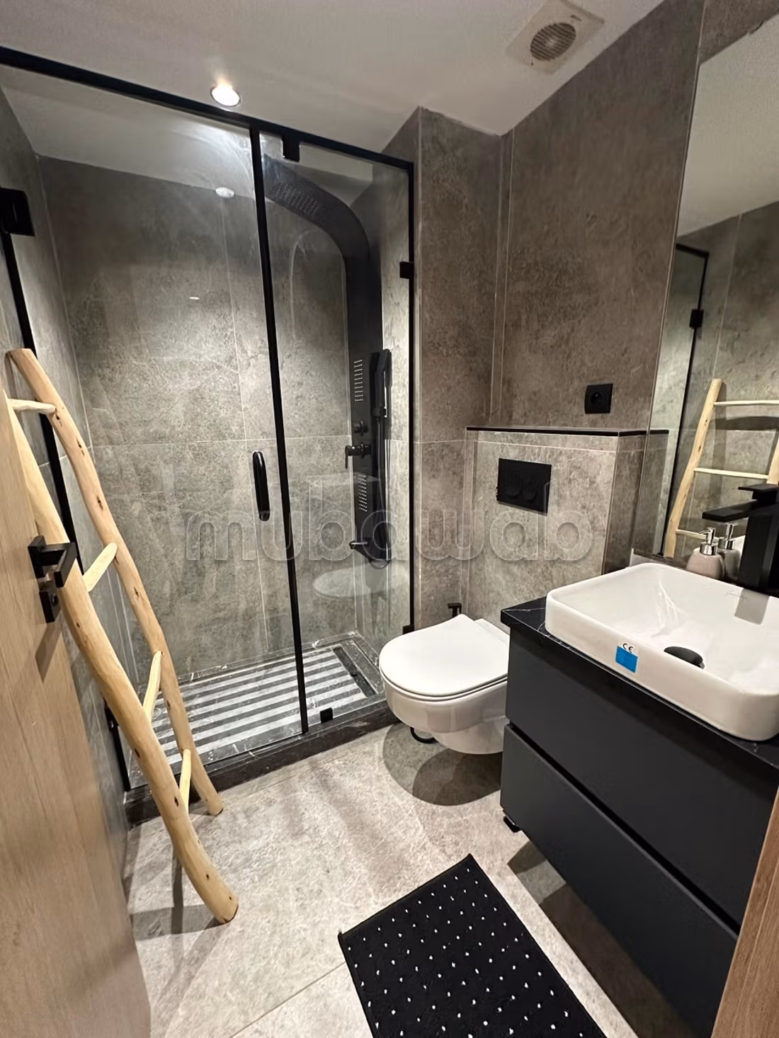 In affitto duplex in stile loft arredato