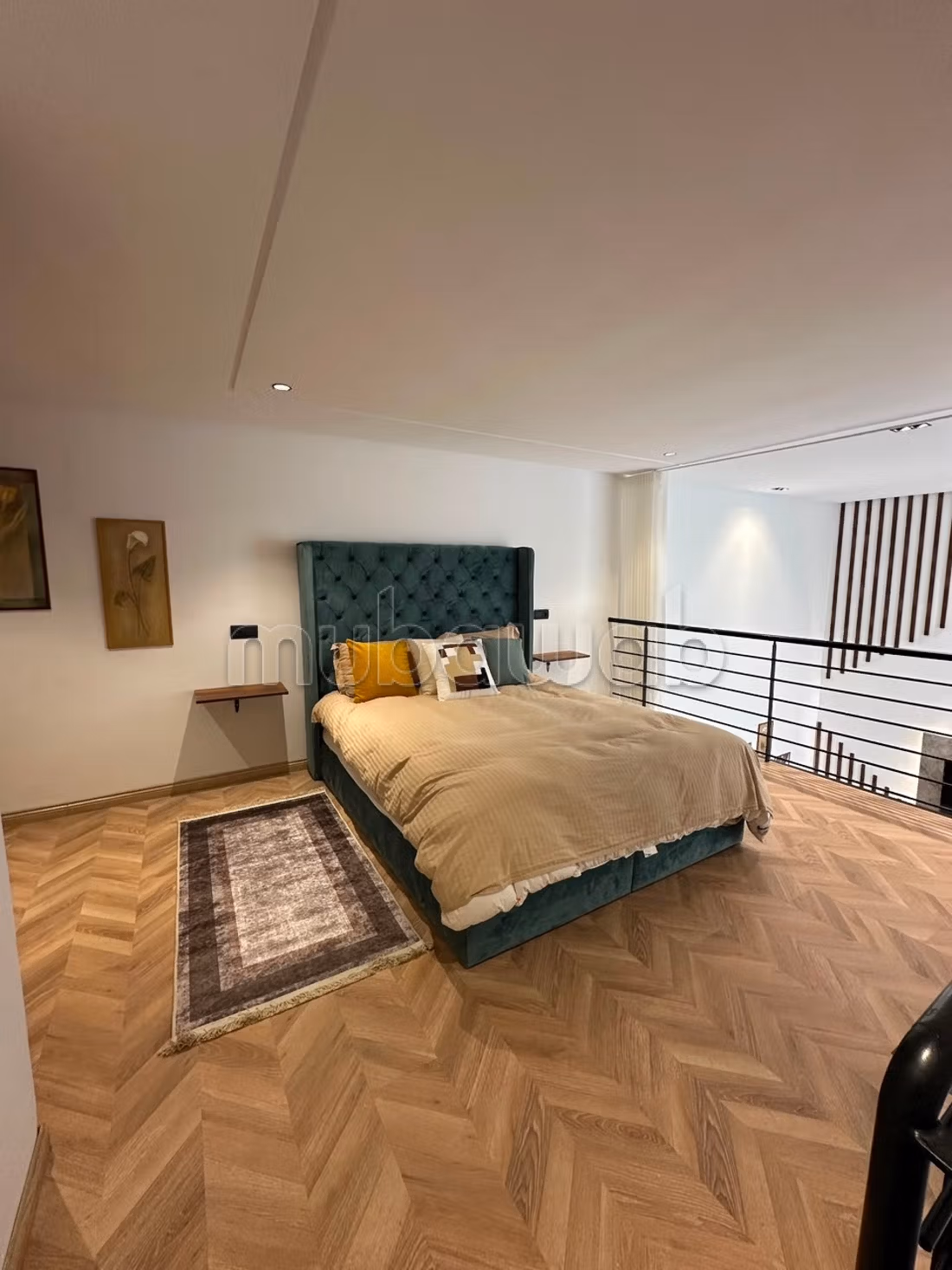 In affitto duplex in stile loft arredato