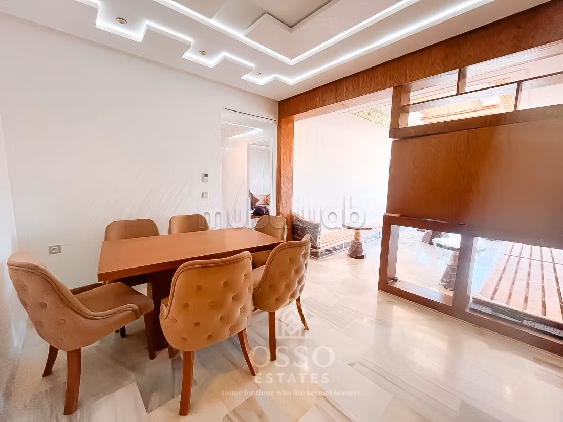 Appartement de 3 chambres à coucher élégant à Iberia, Tanger