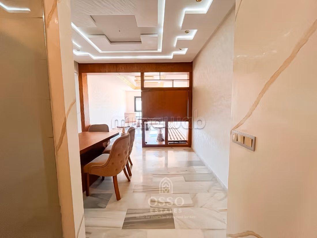 Appartement de 3 chambres à coucher élégant à Iberia, Tanger