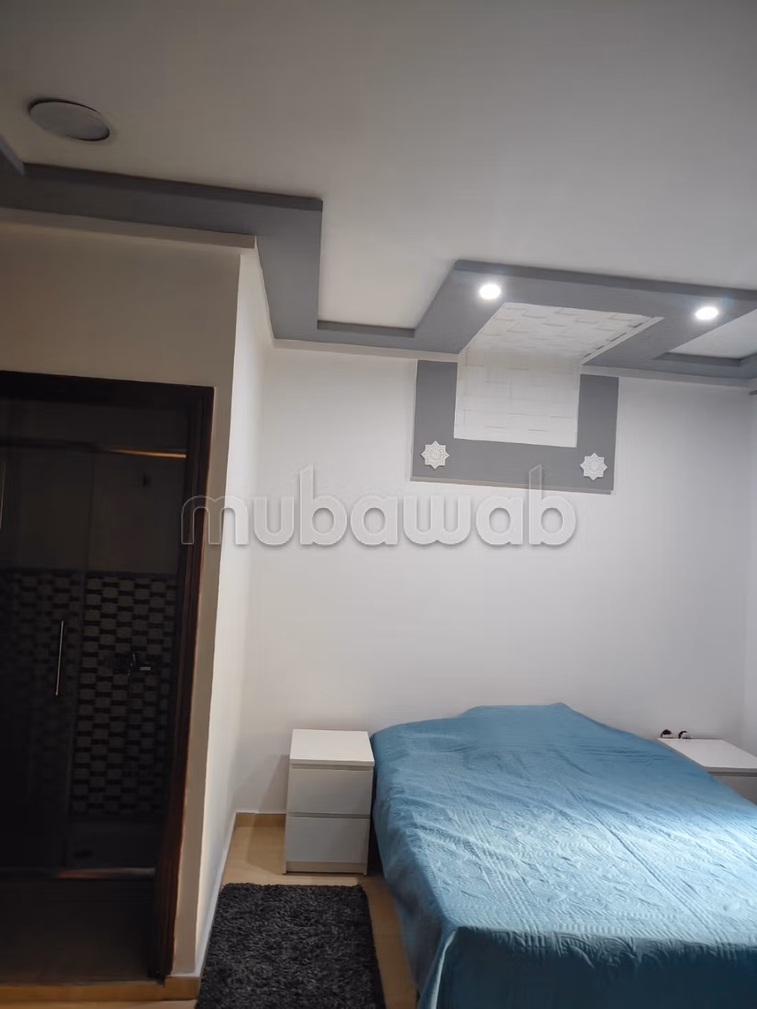 Appartement en vente à Berrechid. Surface totale 99 m². Salon traditionnel marocain, résidence sécurisée