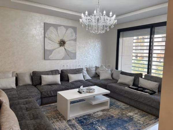 Bel appartement meublé en location à PRESTIGIA HAY RIAD