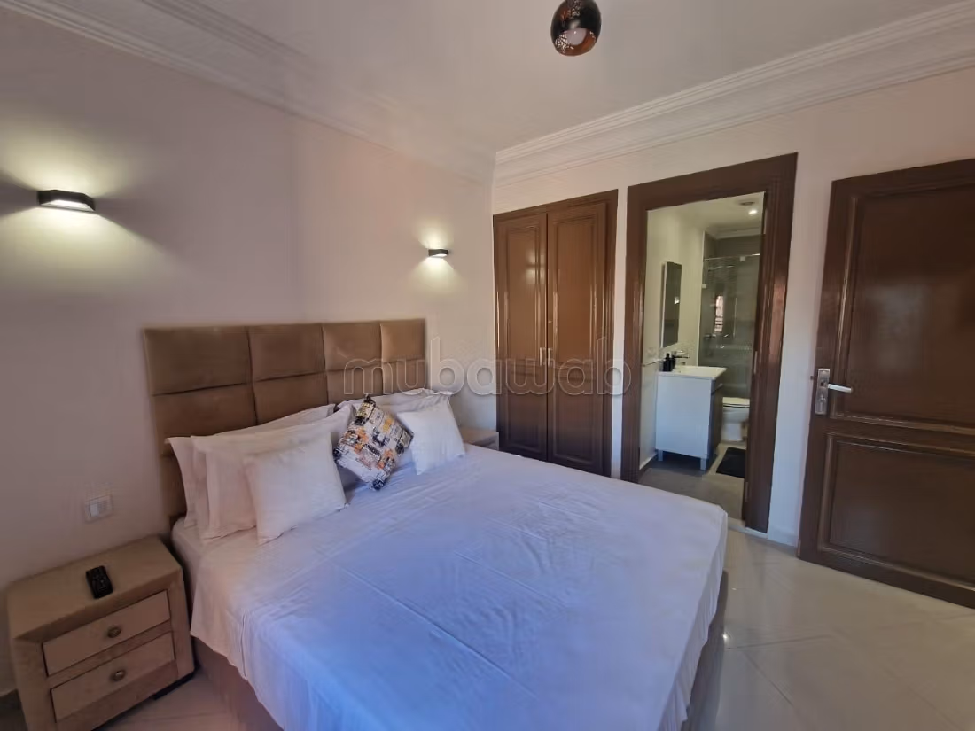 Appartement en location à Guéliz. Superficie 100 m². Meublé — 5