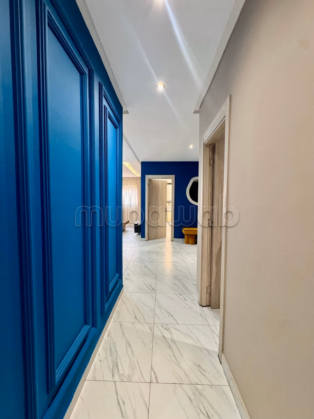Very nice apartment for rent in Ouasis. Large area 86 m². Furnished