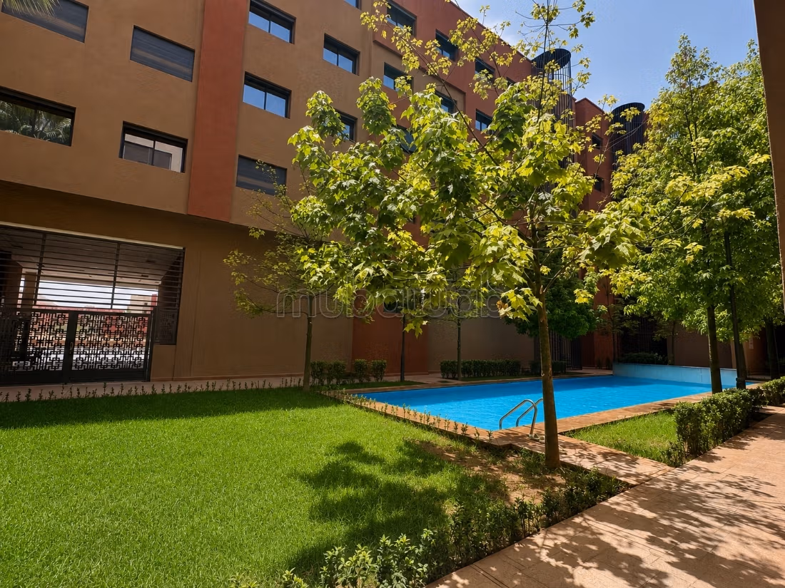 Very nice apartment for rent in Ouasis. Large area 86 m². Furnished