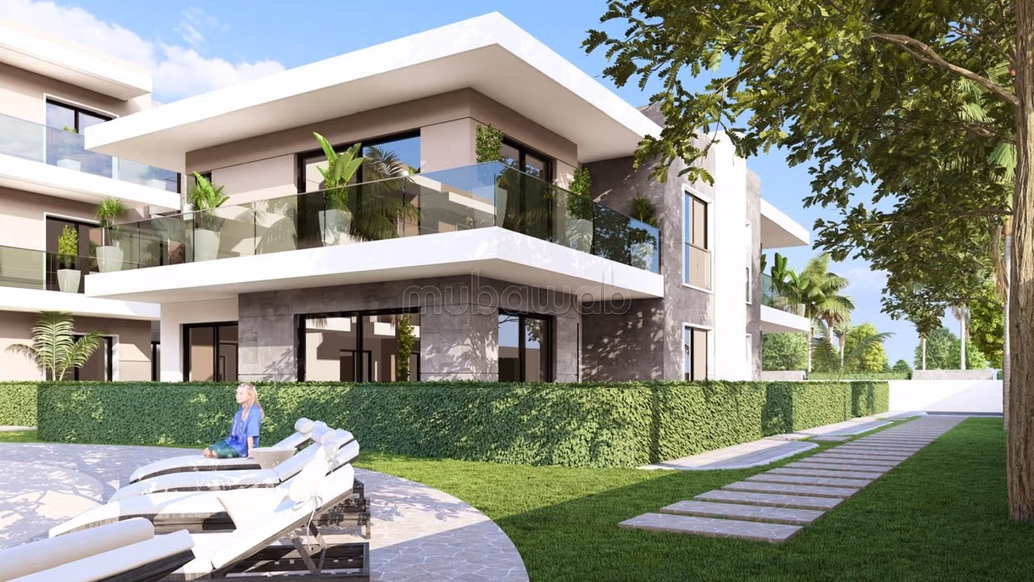 Appartement magnifique à vendre à Saïdia. 2 pièces magnifiques. Résidence avec concierge, et climatisation.