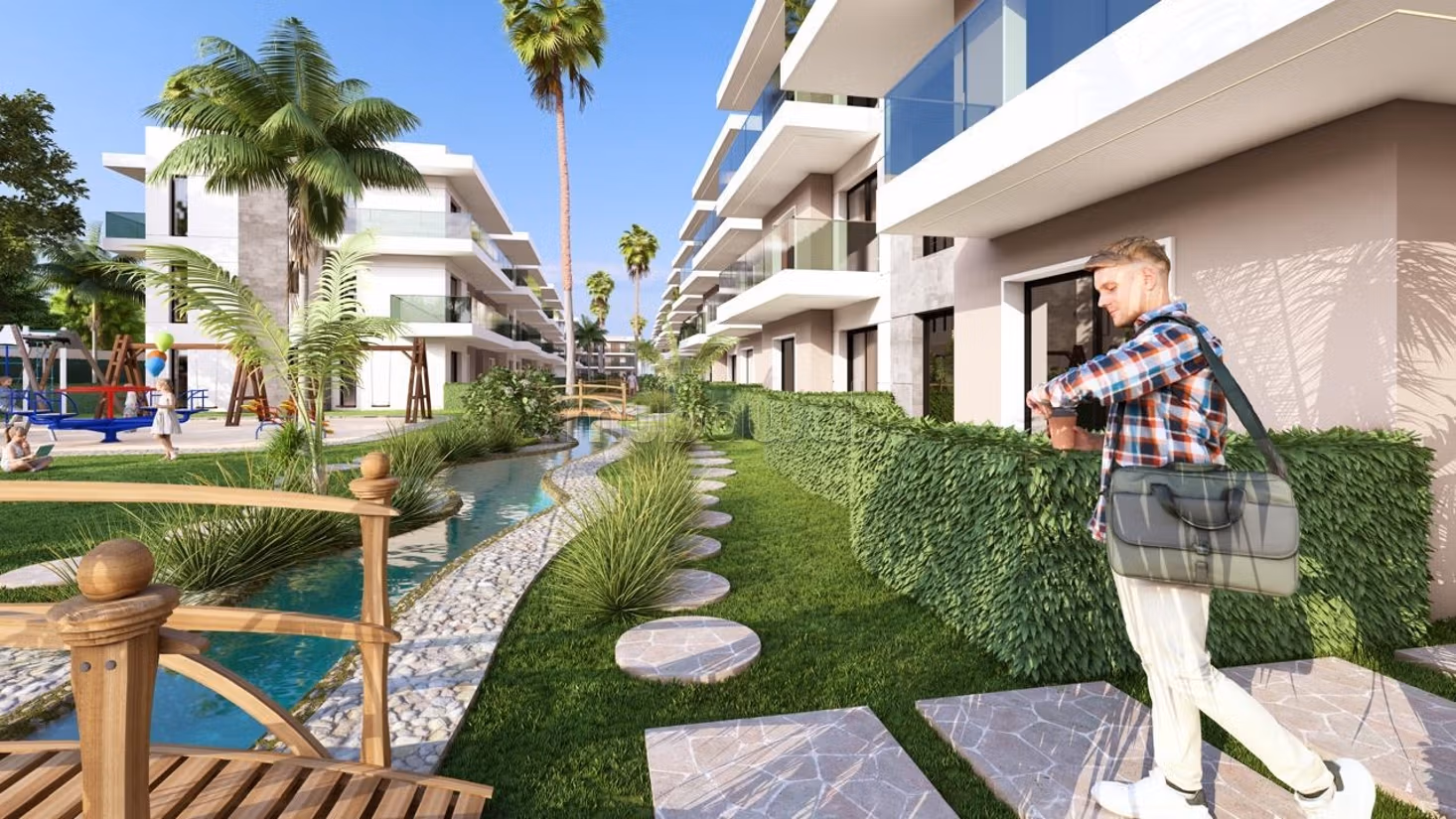 Appartement magnifique à vendre à Saïdia. 2 pièces magnifiques. Résidence avec concierge, et climatisation.