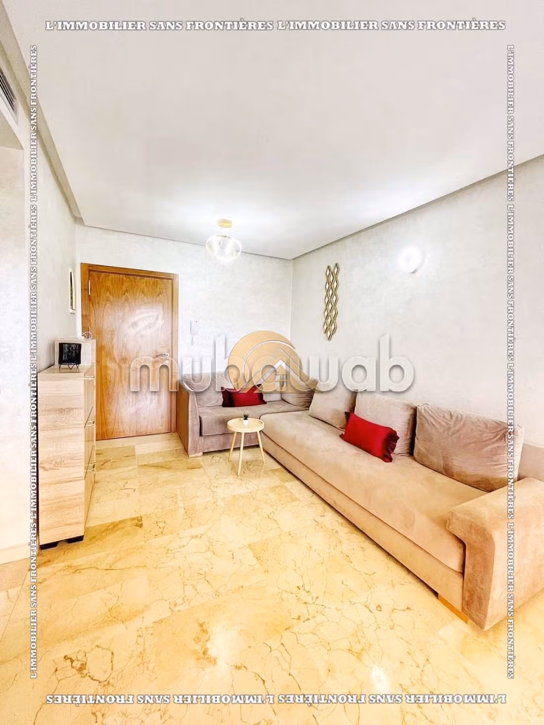 Appartement meublé à louer sur la route de Casablanca, Marrakech – 1er étage en résidence avec piscine — 6