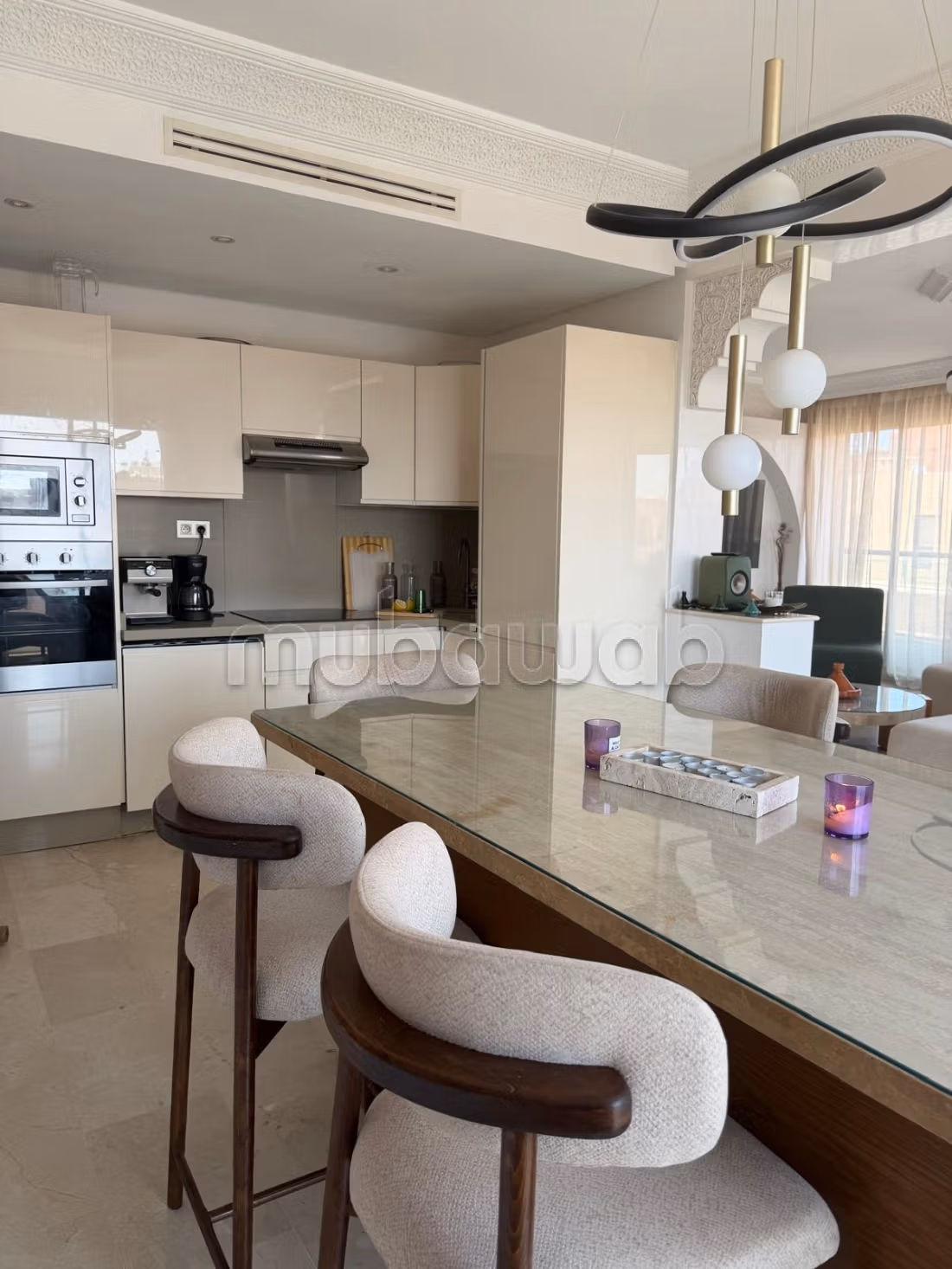 Appartement en vente à Guéliz. 3 chambres agréables. Bien meublé — 3