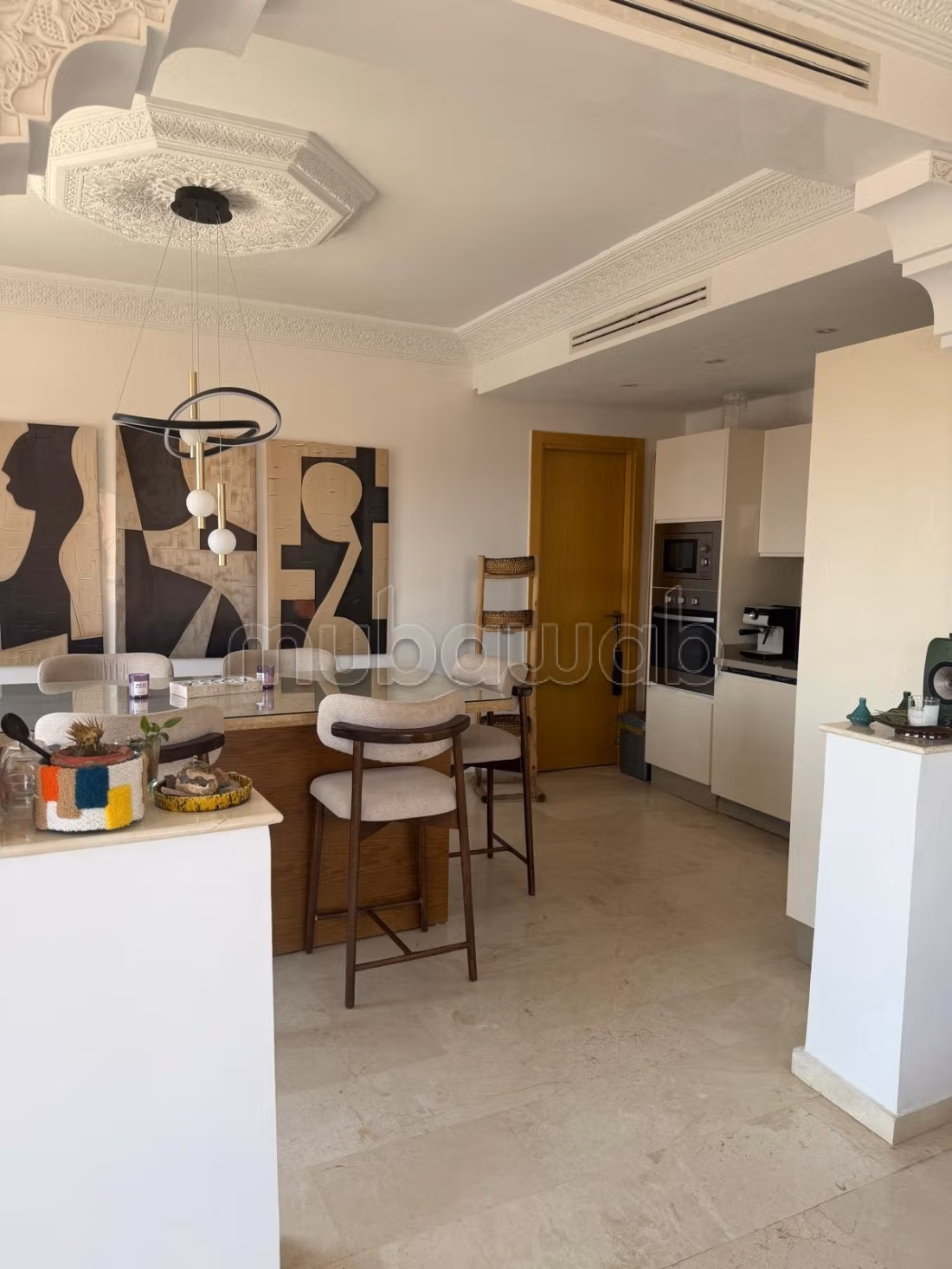 Appartement en vente à Guéliz. 3 chambres agréables. Bien meublé — 5