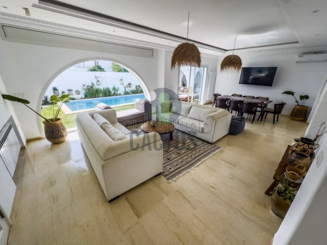 In Vendita Villa S4 con piscina a Hammamet Ribat