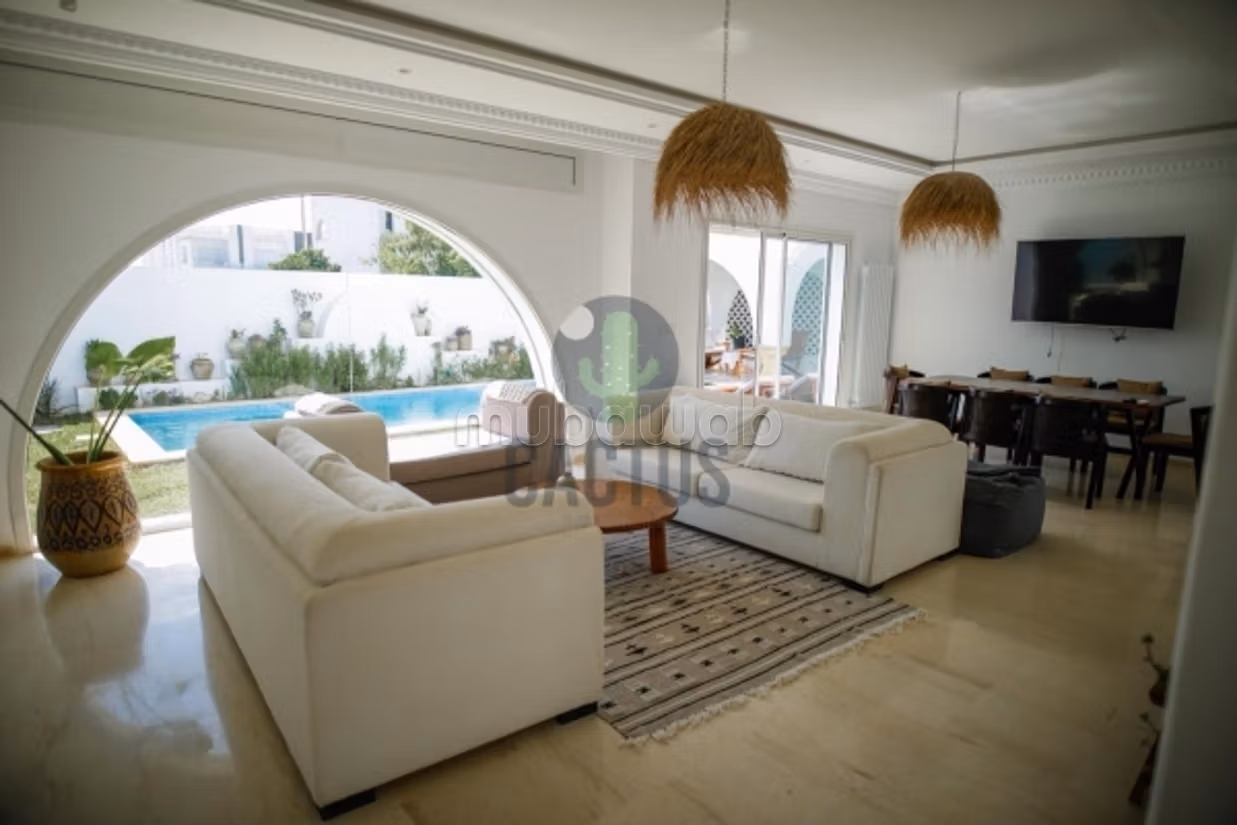 In Vendita Villa S4 con piscina a Hammamet Ribat