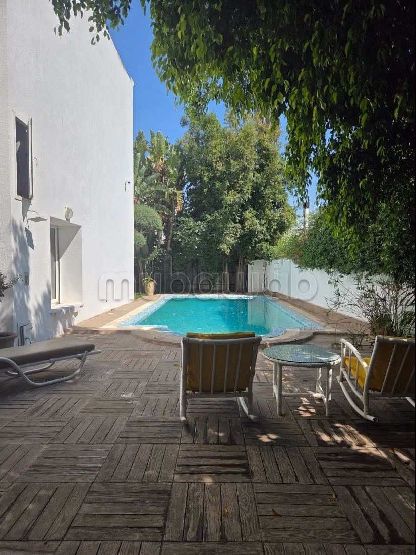 Location villa meublé avec piscine a el menzah 1