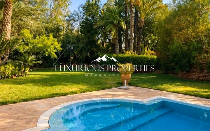 Villa espaciosa con piscina, Palmeraie