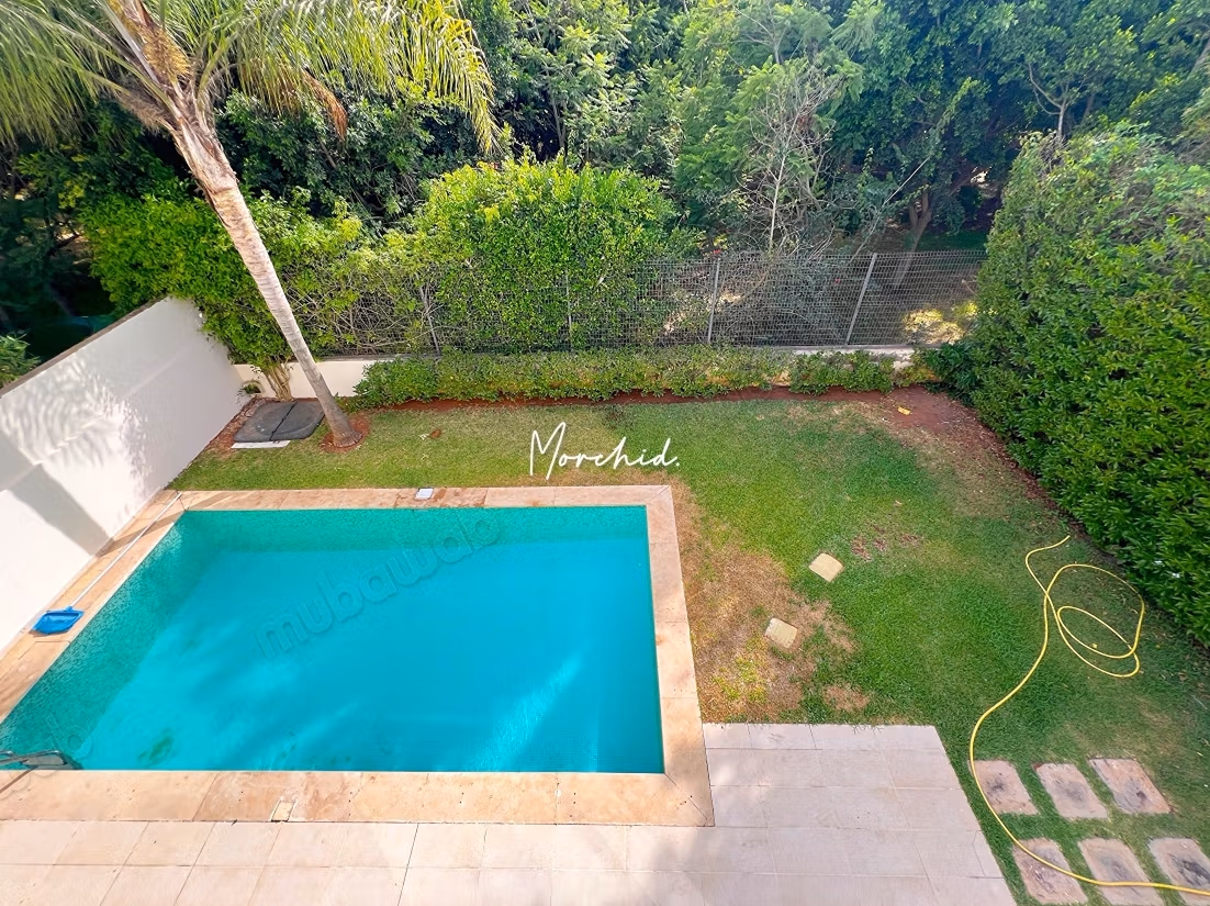 Bouskoura Città Verde. Villa moderna in affitto