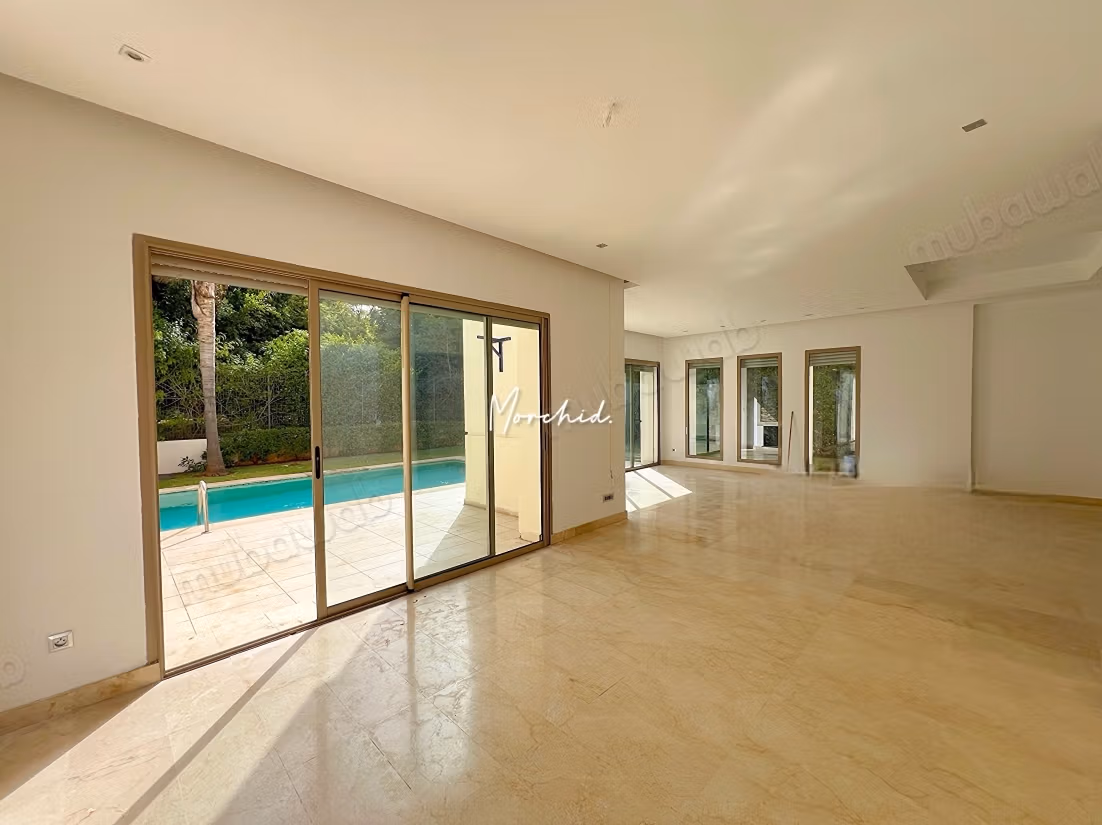 Bouskoura Città Verde. Villa moderna in affitto
