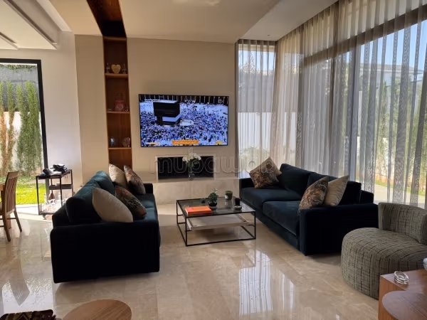 Dar bouazza villa moderne à louer meublé