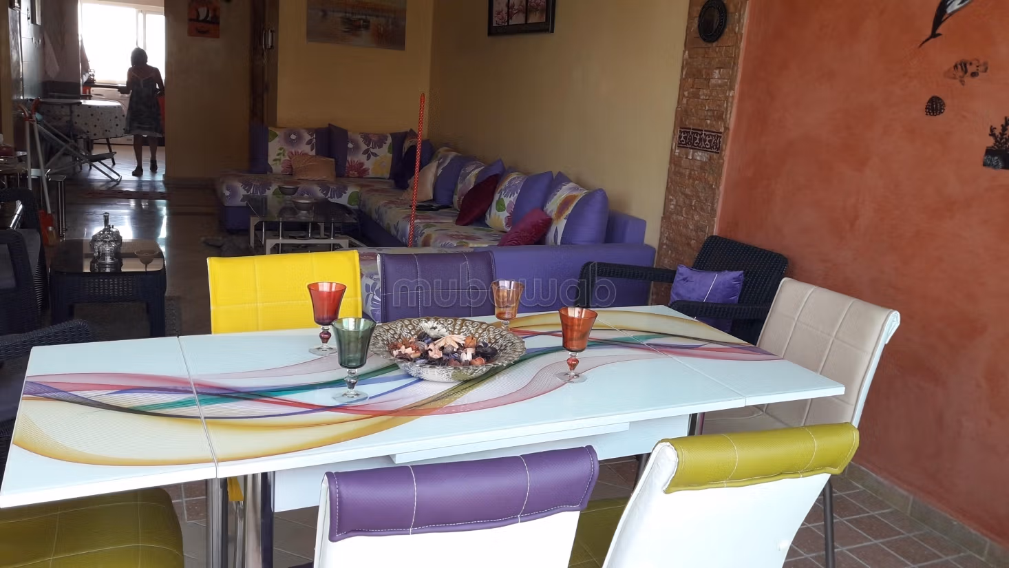 Location saisonnière à Mannesmann. 
Surface de 80 m². 
Climatisation et piscine