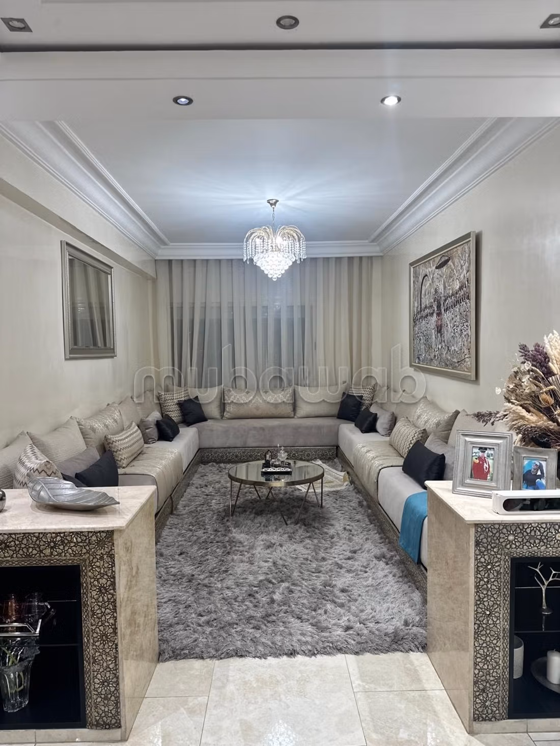 Appartement à vendre en Hassan Centre Ville.
Surface totale 113 m².
Places de stationnement et terrasse — 4
