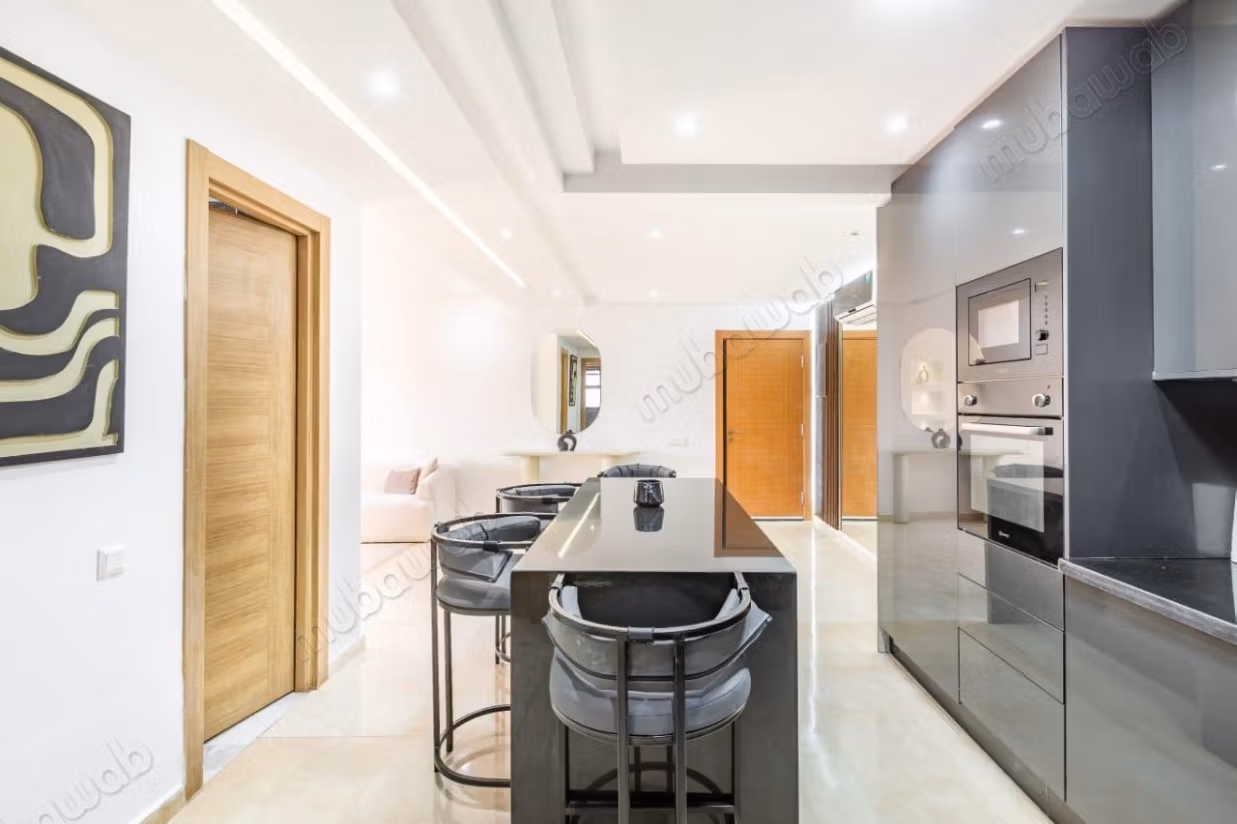 Superbe appartement F3 meublé à Agdal à vendre