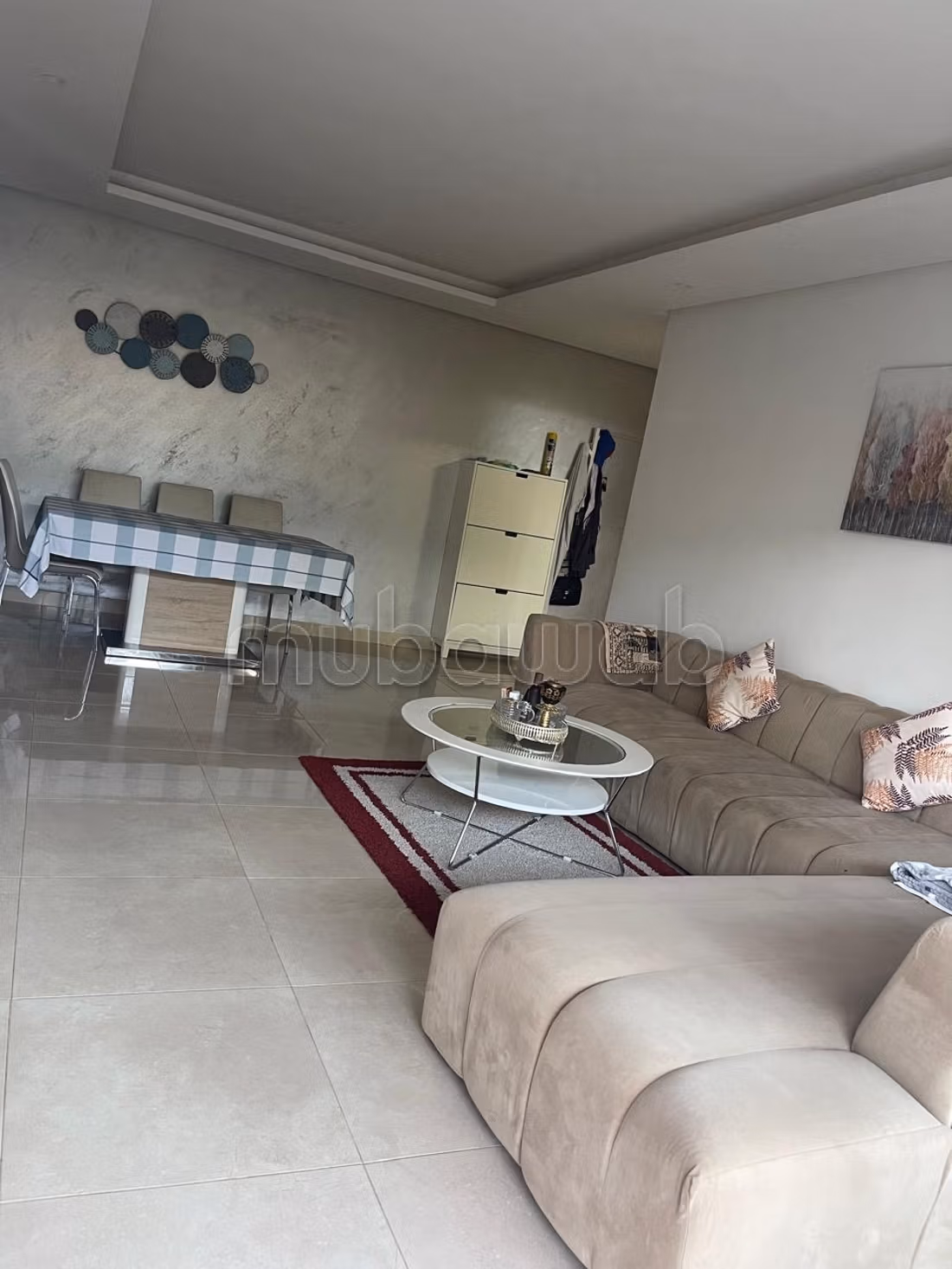 Vacation rental in Mehdia. 2 comfortable bedrooms. Parking spaces and garden