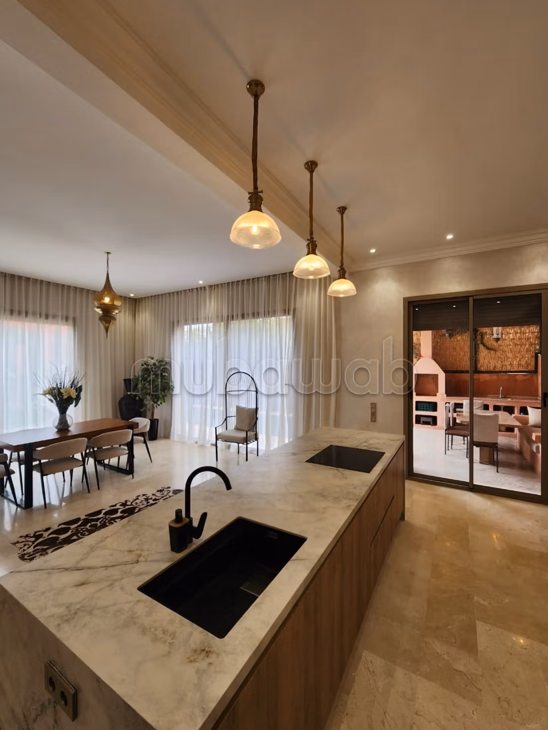 Superba villa in affitto in Route de l'Ourika. 5 belle camere. Ben arredato